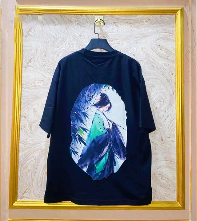 Streetwear Oversized Tee | Ape Graphic Inspired | Premium Cotton | BP-72