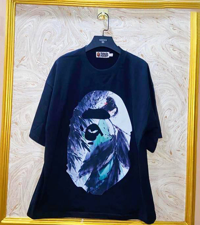 Streetwear Oversized Tee | Ape Graphic Inspired | Premium Cotton | BP-72