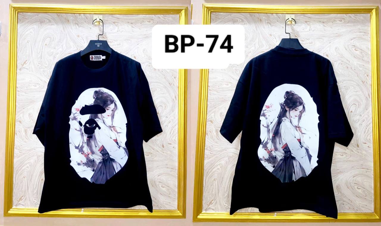Streetwear Oversized Tee | Ape Graphic Inspired | Premium Cotton | BP-74