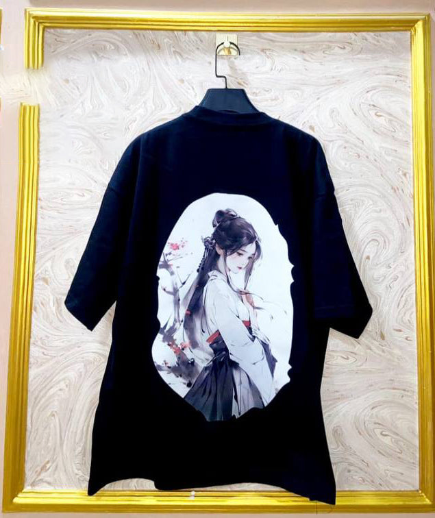 Streetwear Oversized Tee | Ape Graphic Inspired | Premium Cotton | BP-74