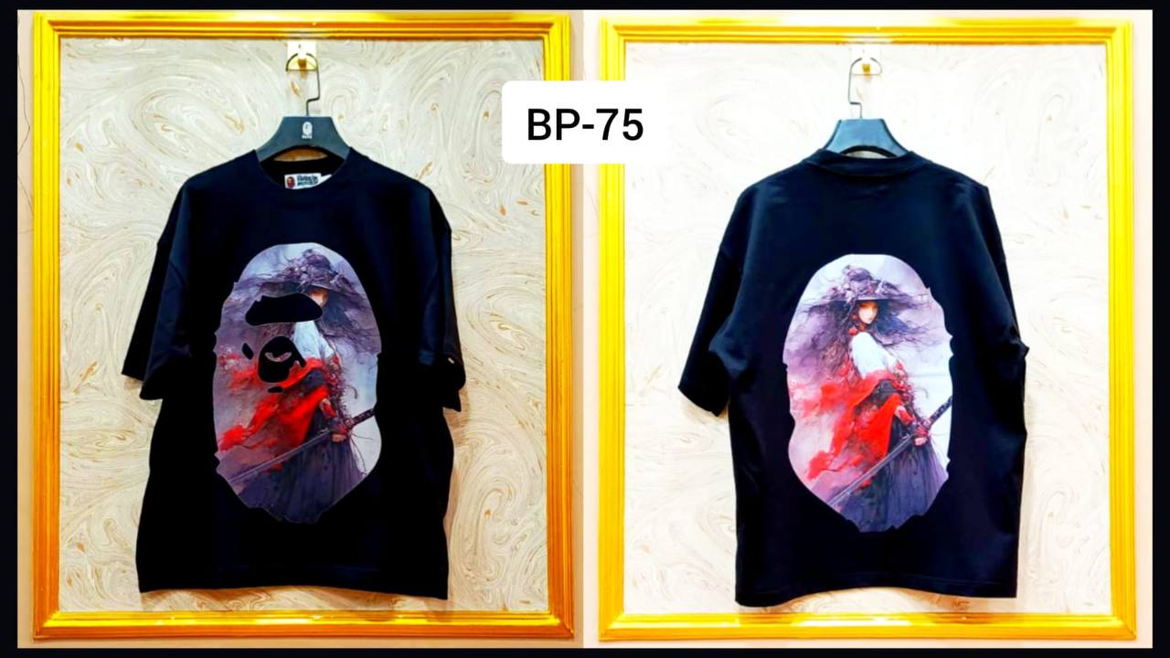 Streetwear Oversized Tee | Ape Graphic Inspired | Premium Cotton | BP-75