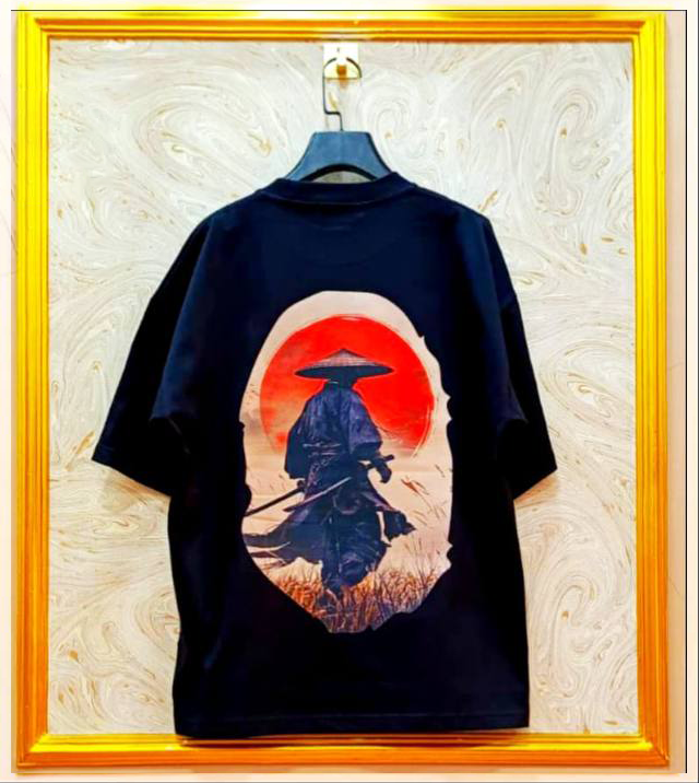 Streetwear Oversized Tee | Ape Graphic Inspired | Premium Cotton | BP-76