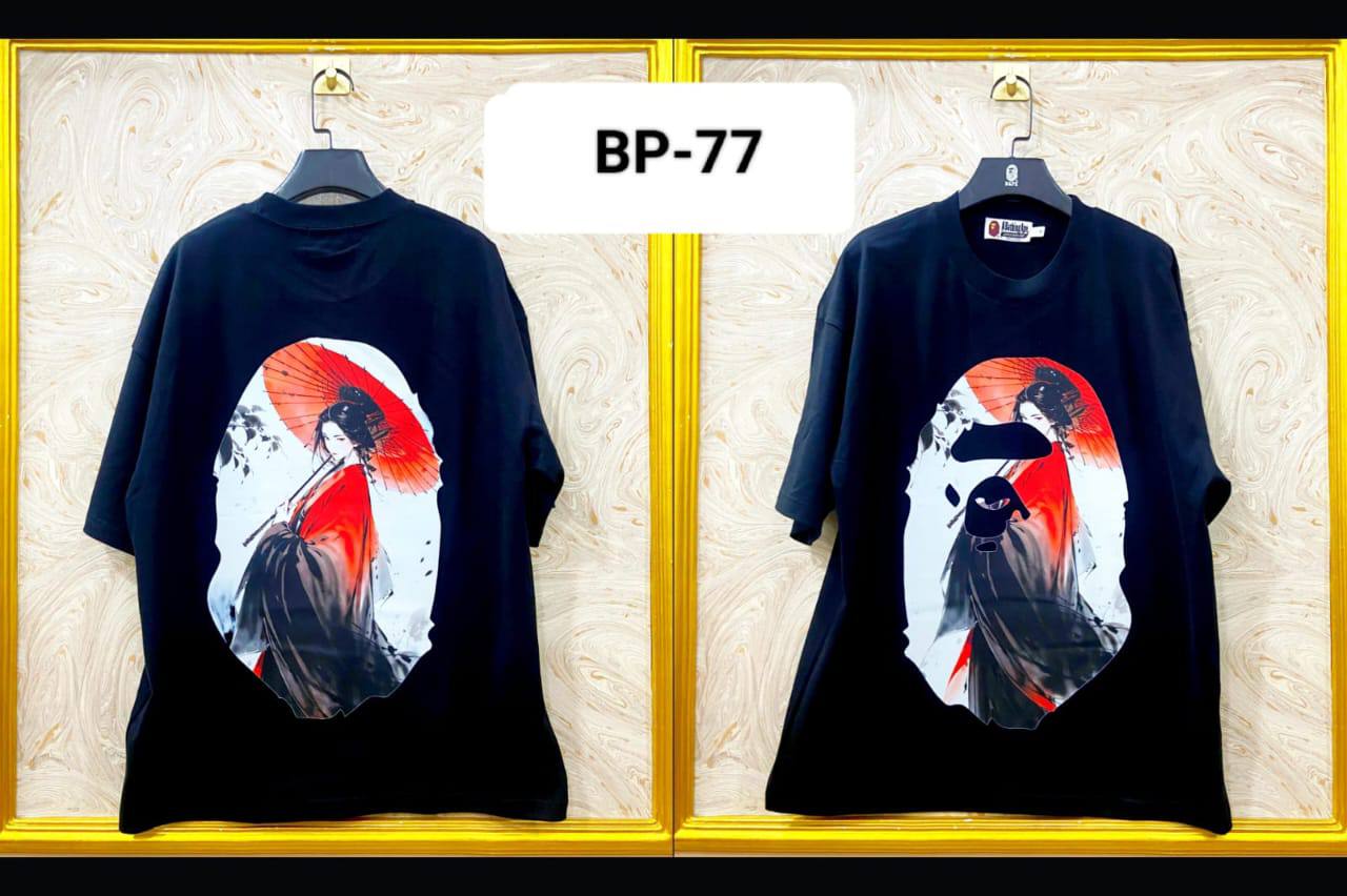Streetwear Oversized Tee | Ape Graphic Inspired | Premium Cotton | BP-77