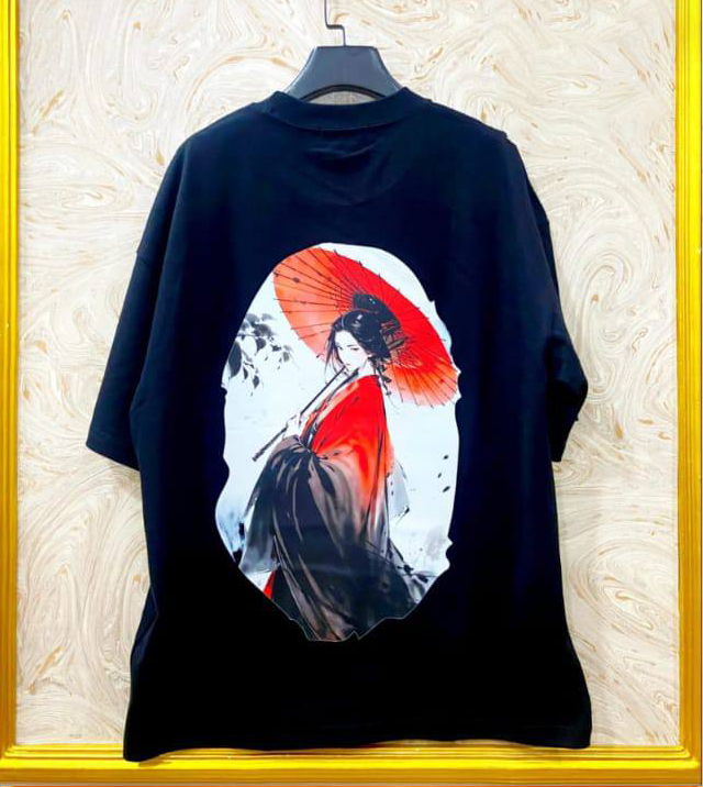 Streetwear Oversized Tee | Ape Graphic Inspired | Premium Cotton | BP-77