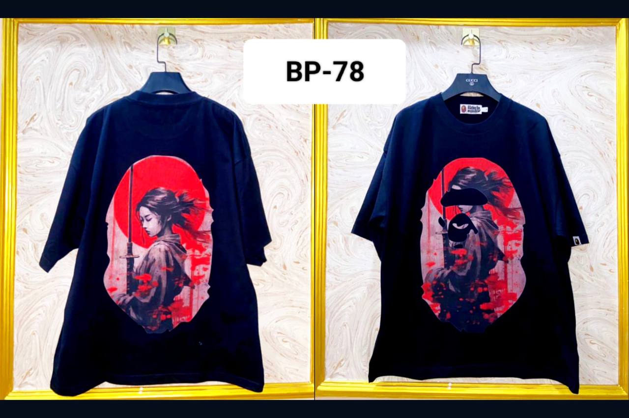 Streetwear Oversized Tee | Ape Graphic Inspired | Premium Cotton | BP-78