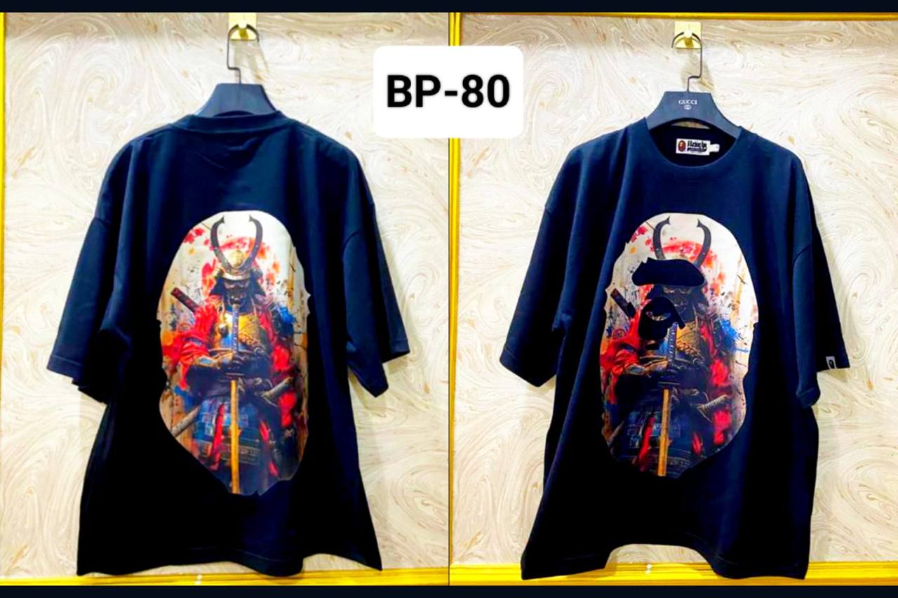 Streetwear Oversized Tee | Ape Graphic Inspired | Premium Cotton | BP-80