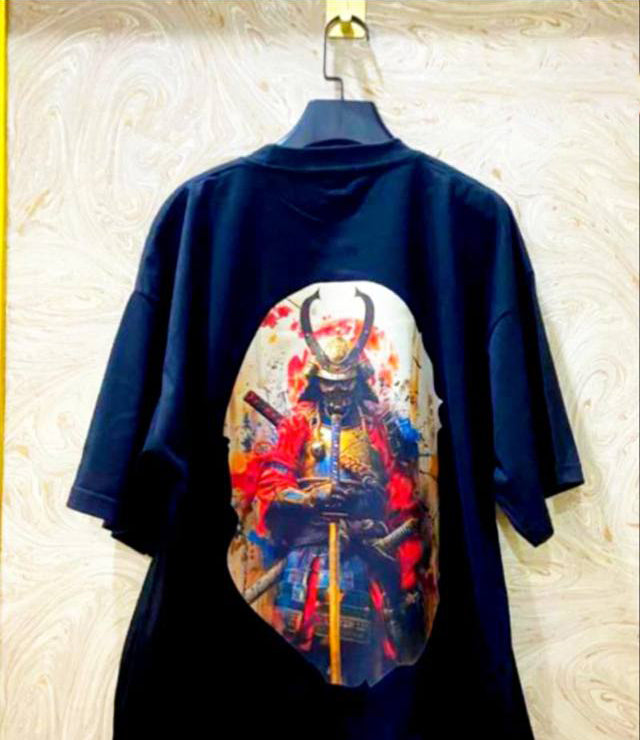 Streetwear Oversized Tee | Ape Graphic Inspired | Premium Cotton | BP-80