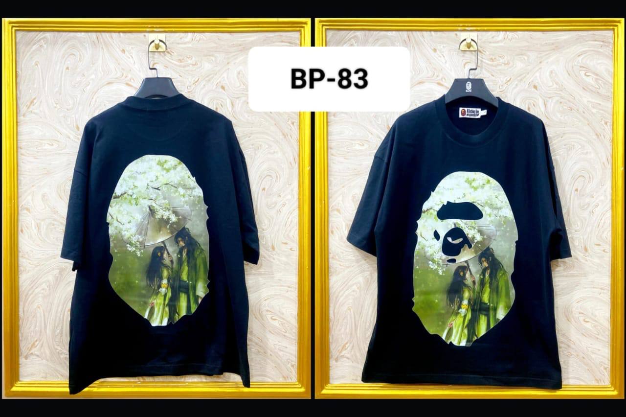 Streetwear Oversized Tee | Ape Graphic Inspired | Premium Cotton | BP-83