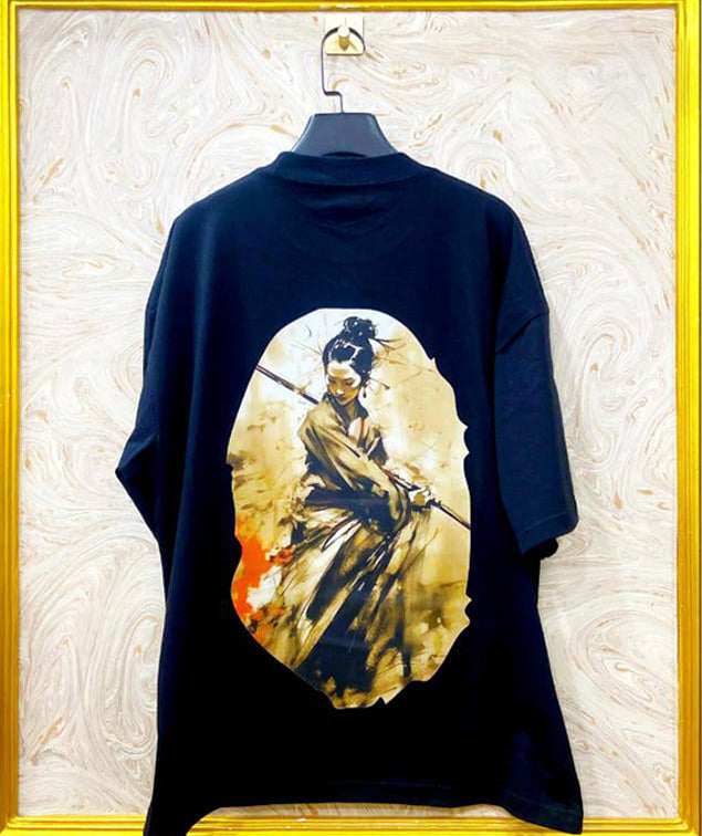 Streetwear Oversized Tee | Ape Graphic Inspired | Premium Cotton | BP-85