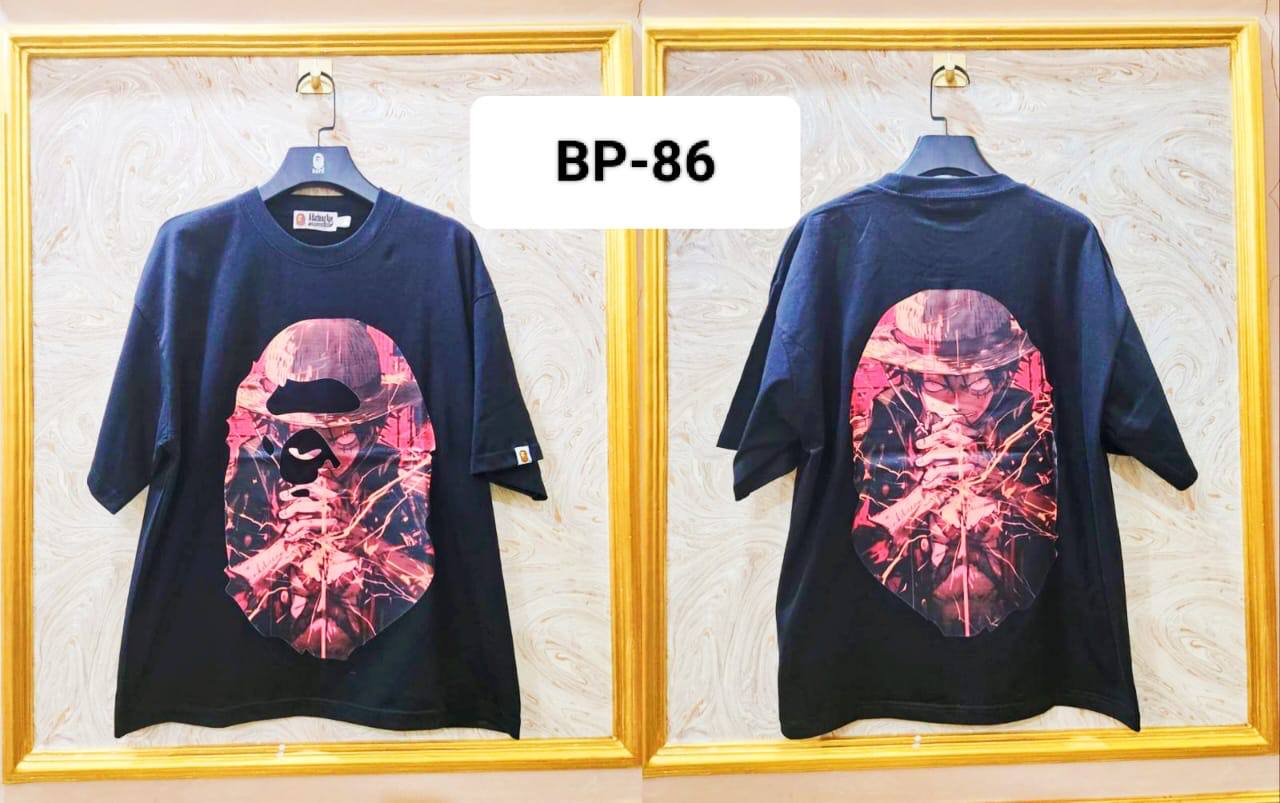 Streetwear Oversized Tee | Ape Graphic Inspired | Premium Cotton | BP-86