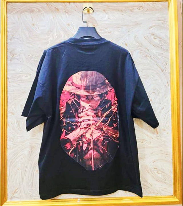 Streetwear Oversized Tee | Ape Graphic Inspired | Premium Cotton | BP-86