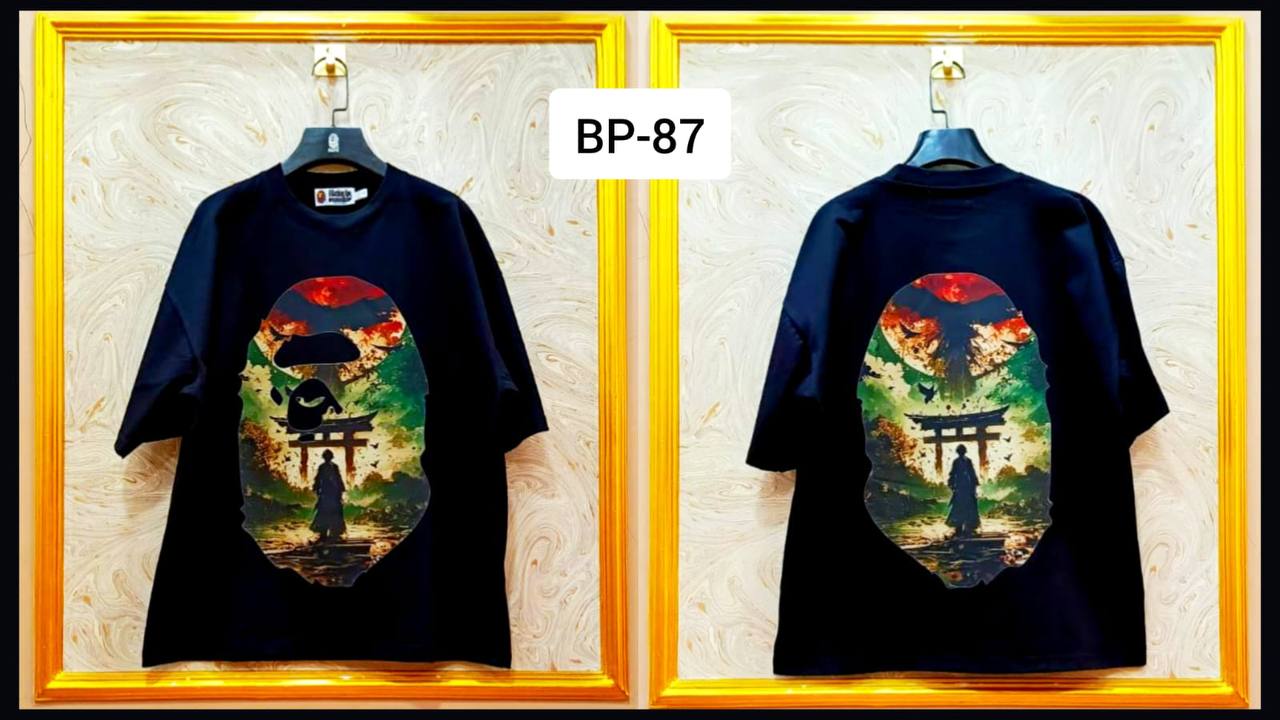 Streetwear Oversized Tee | Ape Graphic Inspired | Premium Cotton | BP-87