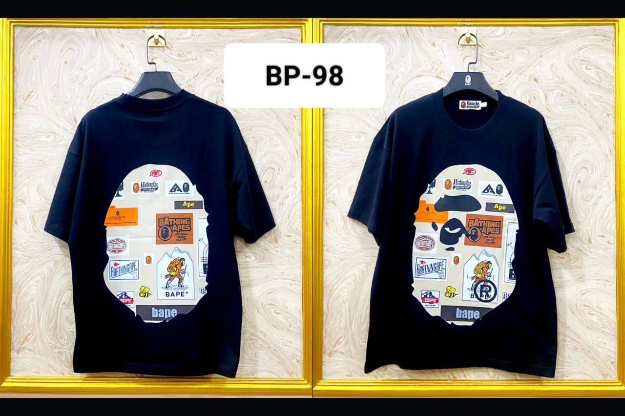 Streetwear Oversized Tee | Ape Graphic Inspired | Premium Cotton | BP-98