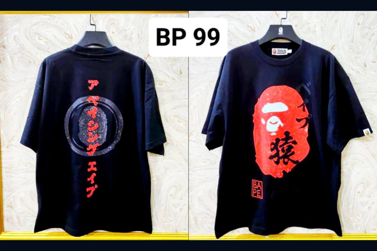 Streetwear Oversized Tee | Ape Graphic Inspired | Premium Cotton | BP-99
