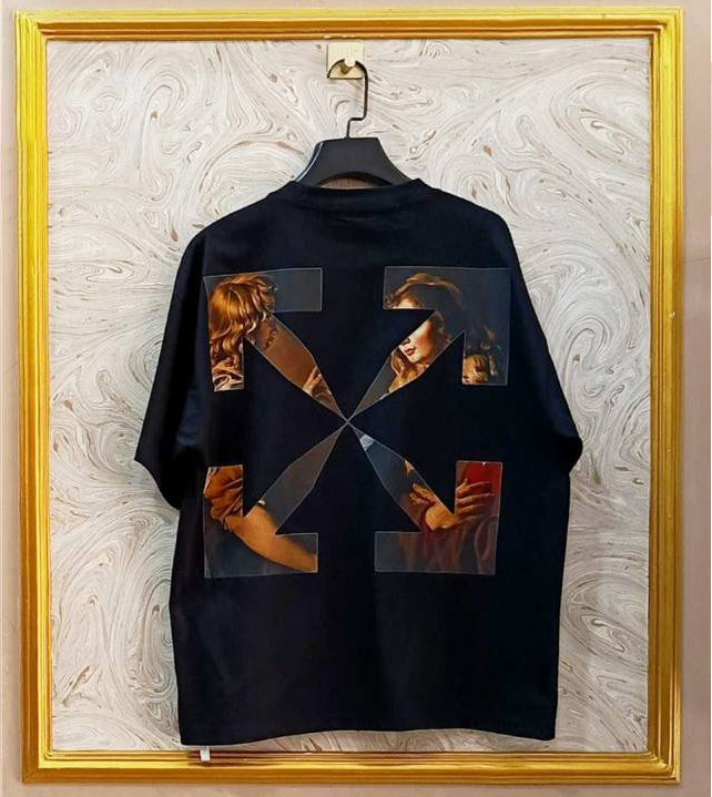 OWS-12 | Off-White Style Graphic T-Shirt โ Streetwear Oversized Tee