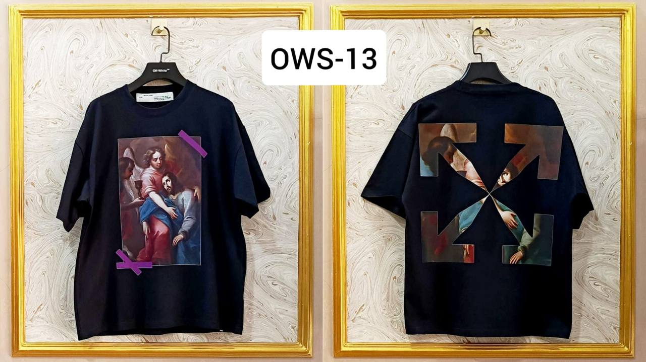 OWS-13 | Off-White Style Graphic T-Shirt โ Streetwear Oversized Tee