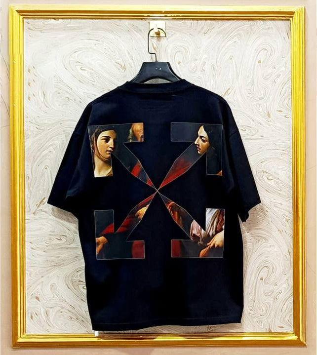 OWS-14 | Off-White Style Graphic T-Shirt โ Streetwear Oversized Tee