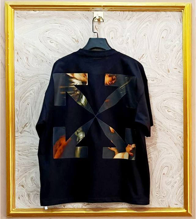 OWS-19 | Off-White Style Graphic T-Shirt โ Streetwear Oversized Tee