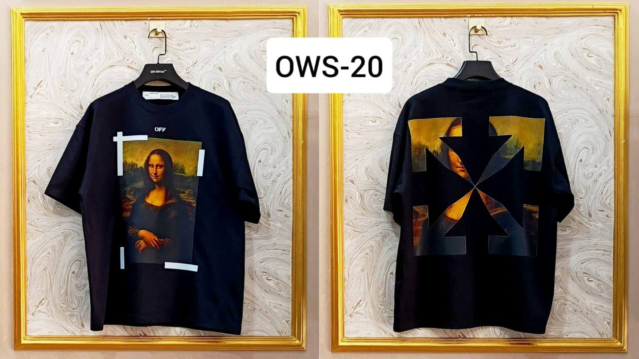 OWS-20 | Off-White Style Graphic T-Shirt โ Streetwear Oversized Tee