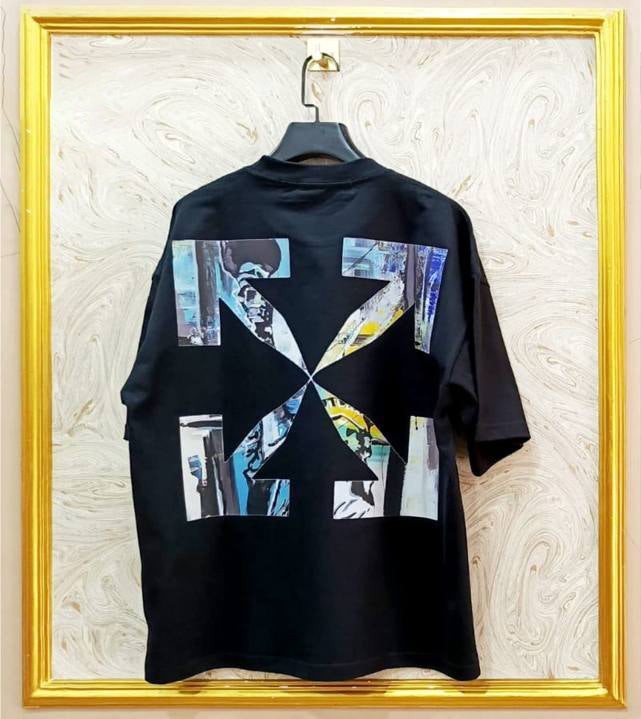 OWS-21 | Off-White Style Graphic T-Shirt โ Streetwear Oversized Tee