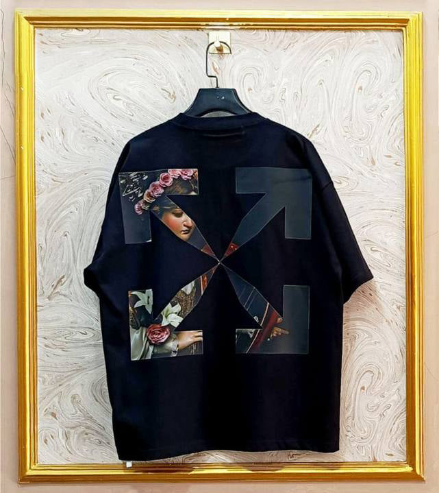 OWS-23 | Off-White Style Graphic T-Shirt โ Streetwear Oversized Tee