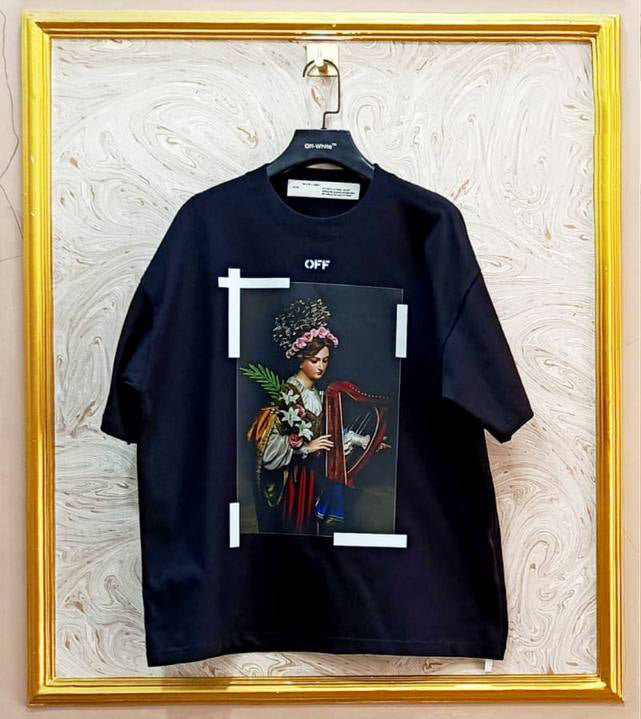 OWS-23 | Off-White Style Graphic T-Shirt โ Streetwear Oversized Tee