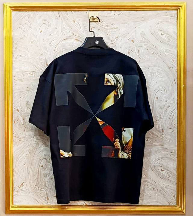 OWS-24 | Off-White Style Graphic T-Shirt โ Streetwear Oversized Tee
