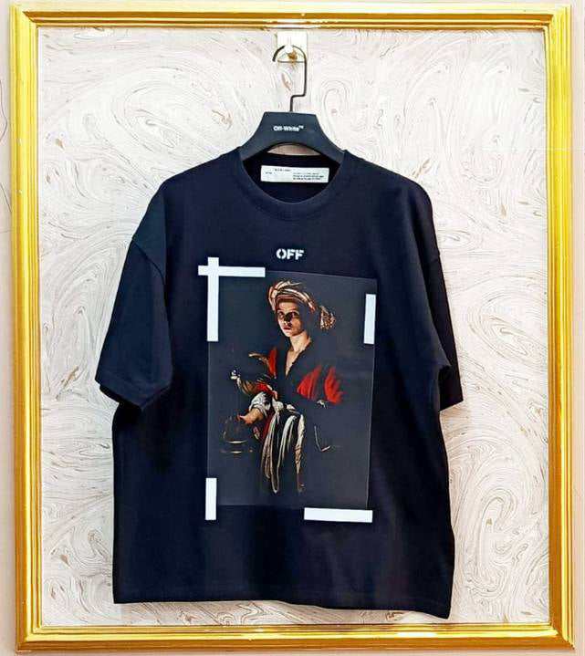 OWS-25 | Off-White Style Graphic T-Shirt โ Streetwear Oversized Tee