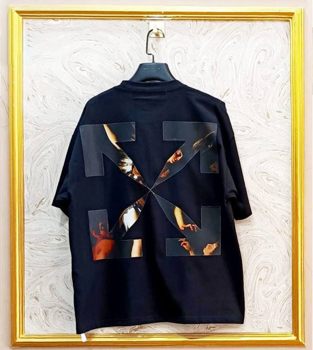OWS-26 | Off-White Style Graphic T-Shirt โ Streetwear Oversized Tee