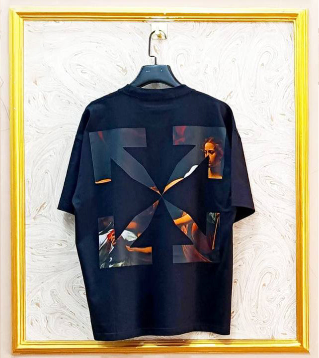 OWS-31 | Off-White Style Graphic T-Shirt โ Streetwear Oversized Tee