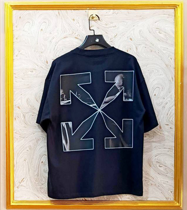 OWS-33 | Off-White Style Graphic T-Shirt โ Streetwear Oversized Tee
