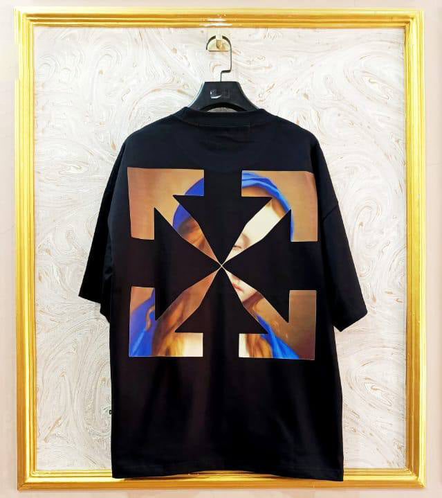 OWS-36 | Off-White Style Graphic T-Shirt โ Streetwear Oversized Tee