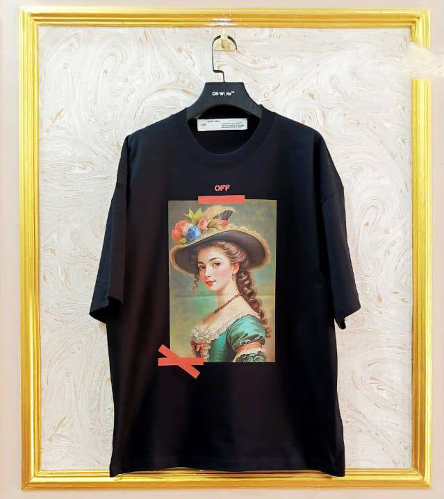 OWS-37 | Off-White Style Graphic T-Shirt โ Streetwear Oversized Tee