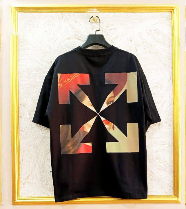 OWS-38 | Off-White Style Graphic T-Shirt โ Streetwear Oversized Tee
