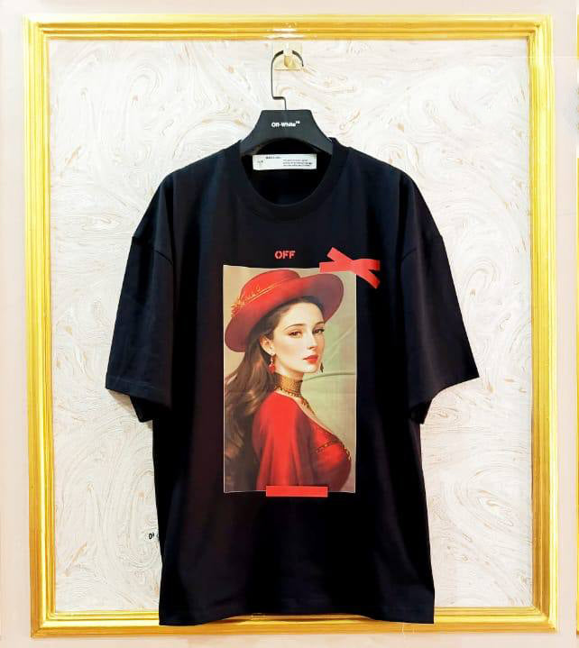 OWS-38 | Off-White Style Graphic T-Shirt โ Streetwear Oversized Tee