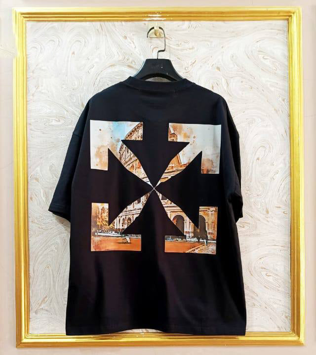 OWS-47 | Off-White Style Graphic T-Shirt โ Streetwear Oversized Tee