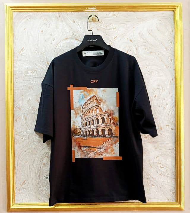OWS-47 | Off-White Style Graphic T-Shirt โ Streetwear Oversized Tee