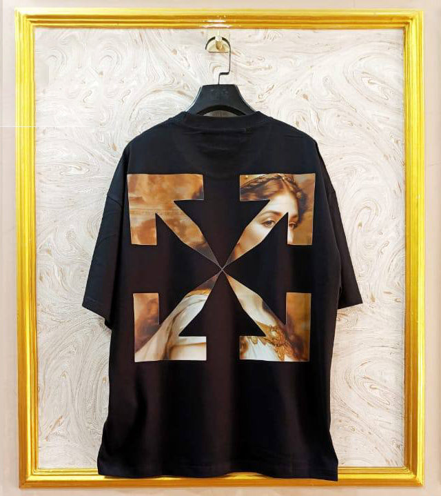 OWS-52 | Off-White Style Graphic T-Shirt โ Streetwear Oversized Tee