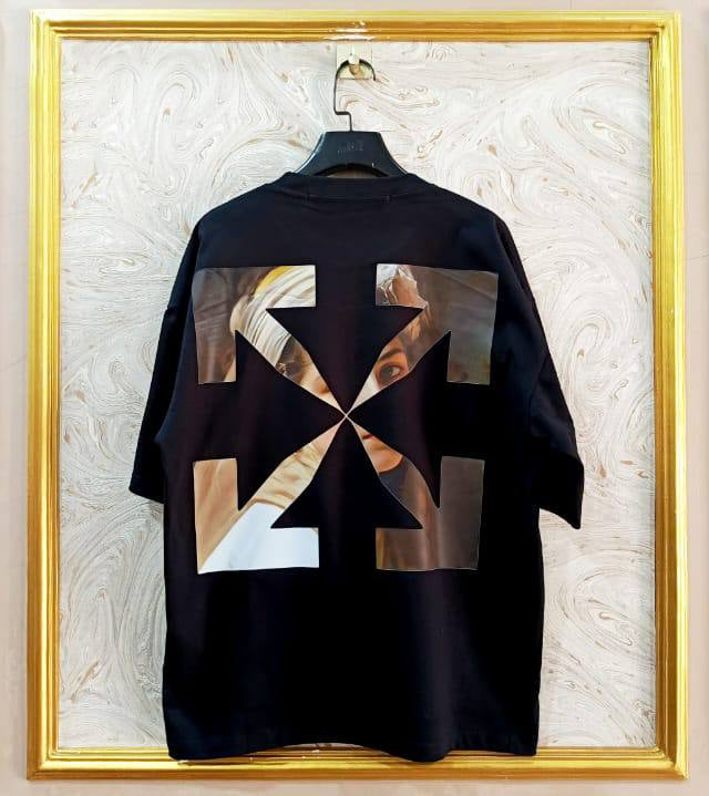 OWS-55 | Off-White Style Graphic T-Shirt โ Streetwear Oversized Tee