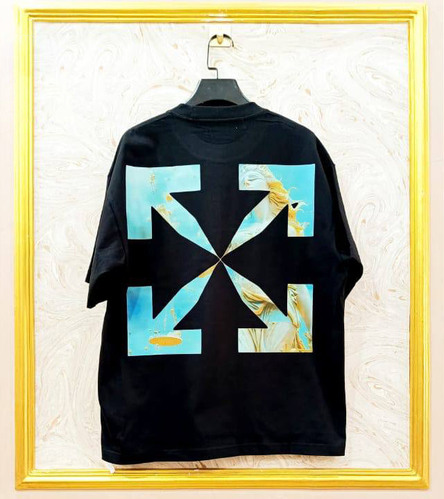 OWS-57 | Off-White Style Graphic T-Shirt โ Streetwear Oversized Tee