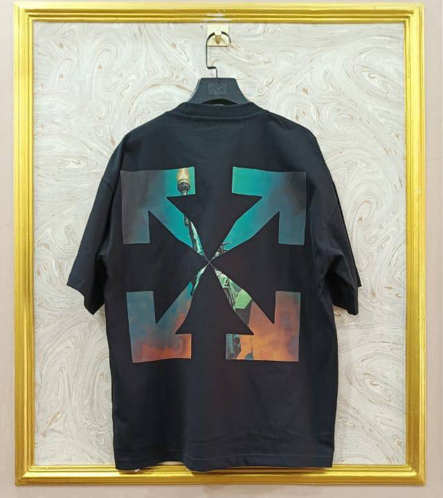 OWS-80 | Off-White Style Graphic T-Shirt โ Streetwear Oversized Tee