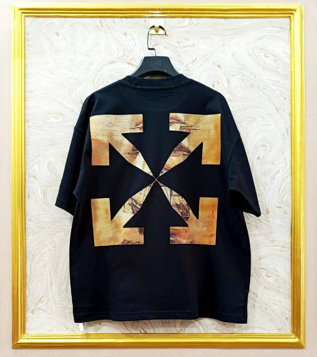 OWS-87 | Off-White Style Graphic T-Shirt โ Streetwear Oversized Tee