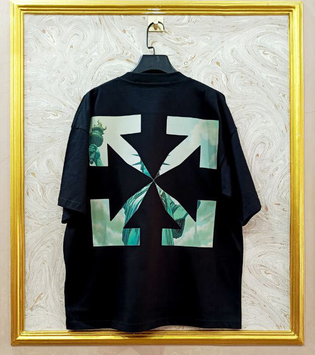 OWS-92 | Off-White Style Graphic T-Shirt โ Streetwear Oversized Tee