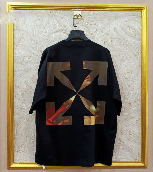 OWS-93 | Off-White Style Graphic T-Shirt โ Streetwear Oversized Tee