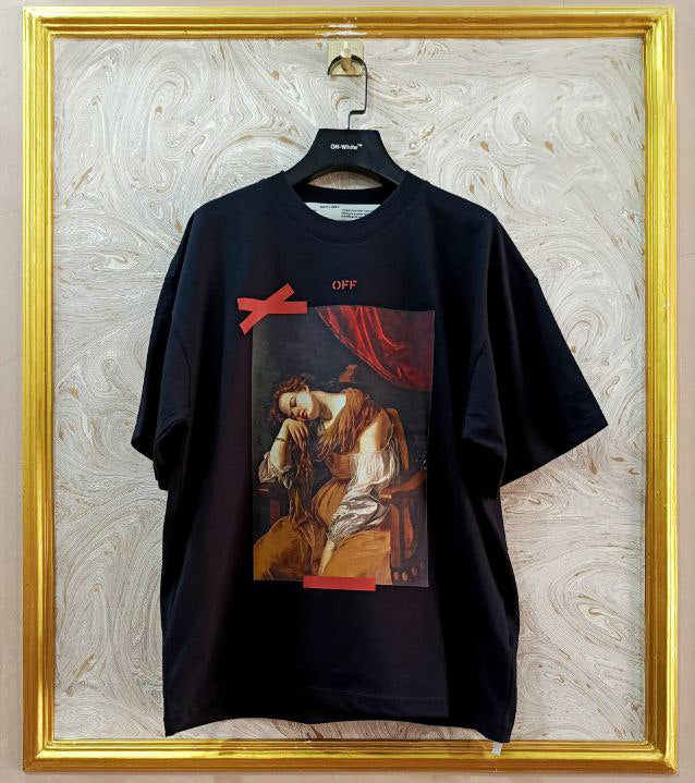 OWS-94 | Off-White Style Graphic T-Shirt โ Streetwear Oversized Tee