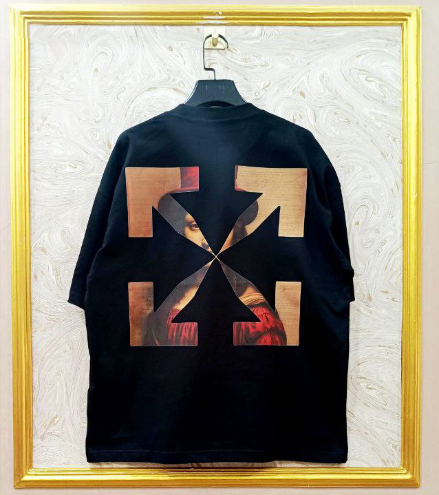 OWS-96 | Off-White Style Graphic T-Shirt โ Streetwear Oversized Tee
