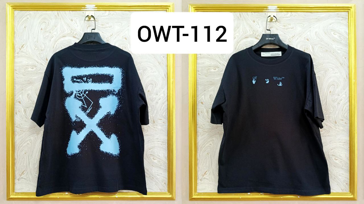Off-White Inspired Back Logo T-Shirt - OWT-112