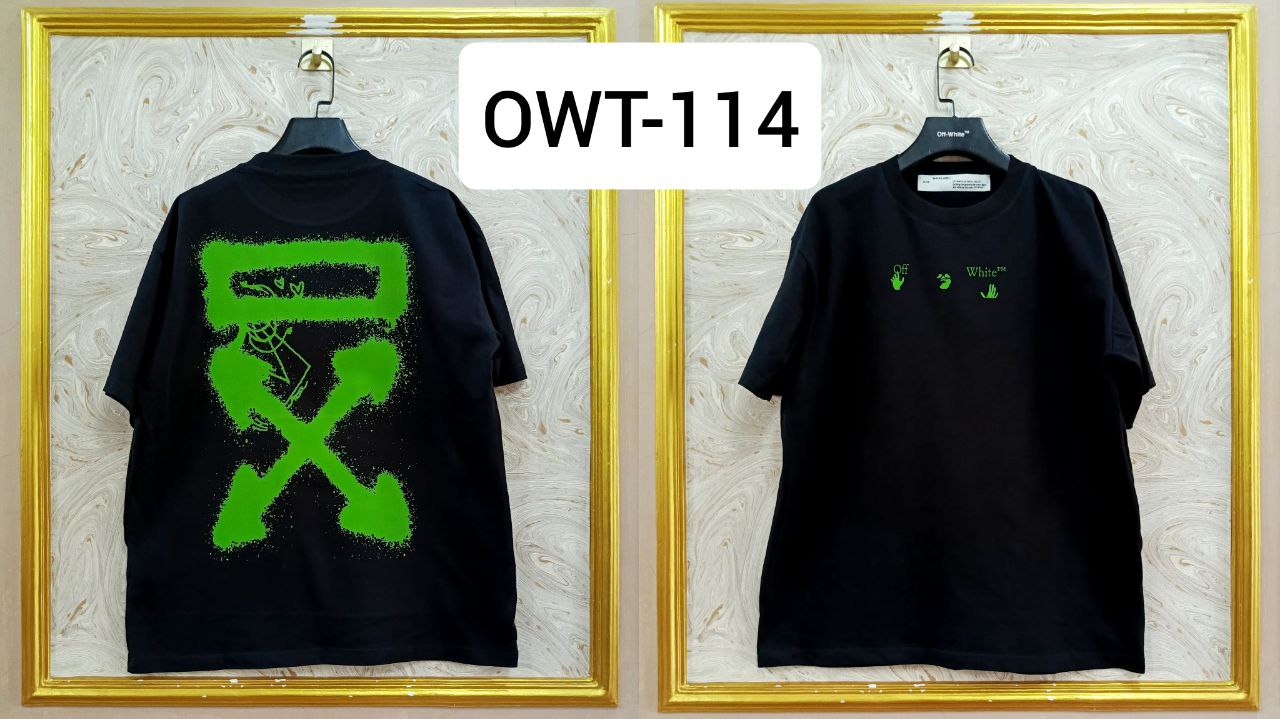 Off-White Inspired Back Logo T-Shirt - OWT-114