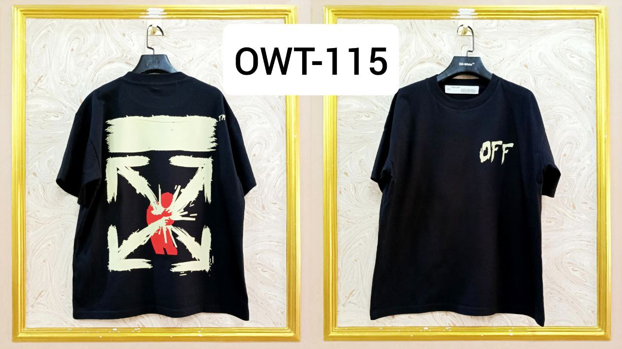 Off-White Inspired Back Logo T-Shirt - OWT-115