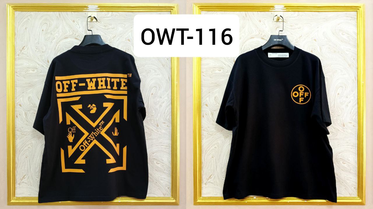 Off-White Inspired Back Logo T-Shirt - OWT-116